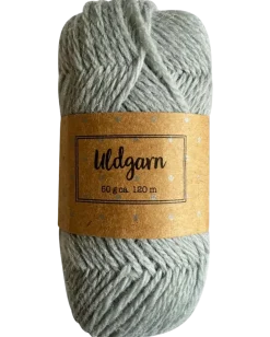 Ullgarn 50 g ljusgrå