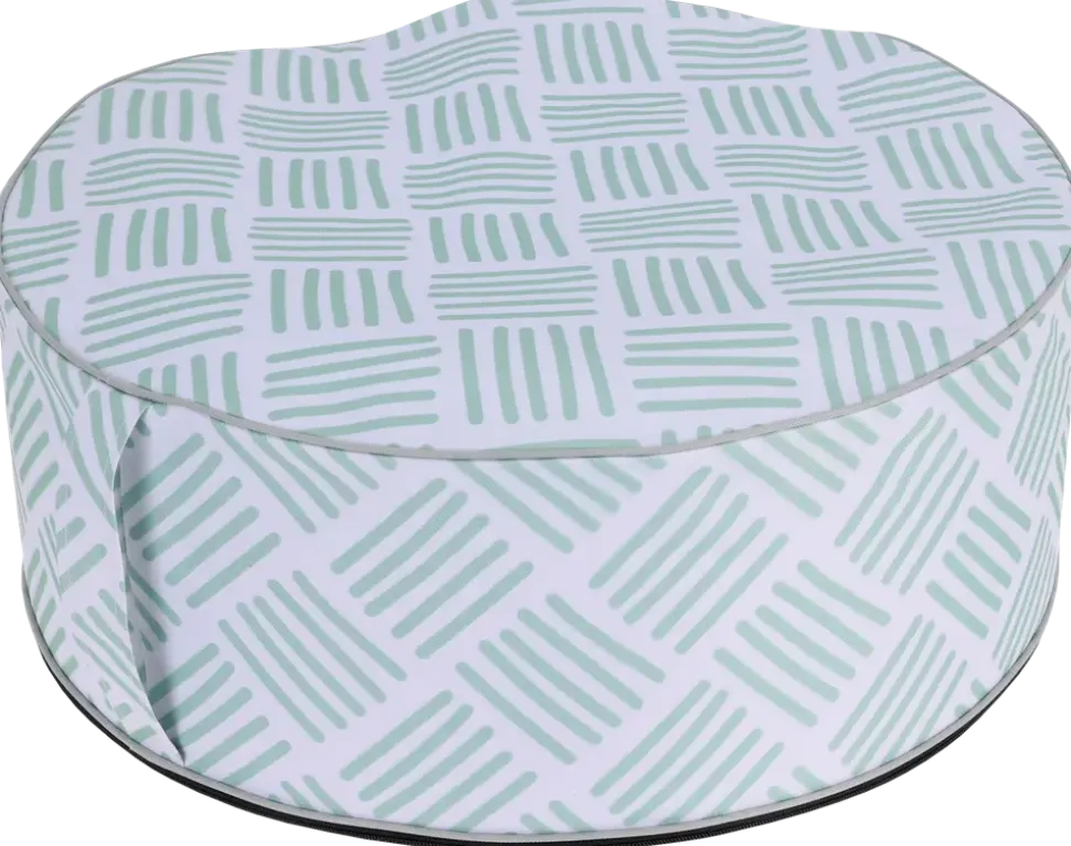 Uppblåsbar sittpuff