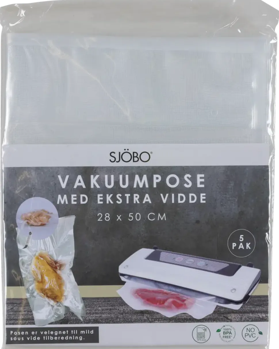 Vakuumpåse estra stor 28x50 cm