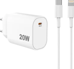 VANDENBERG Snabbladdare 20W - Lightning®-kabel