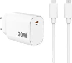 VANDENBERG Snabbladdare 20W - USB-C-kabel