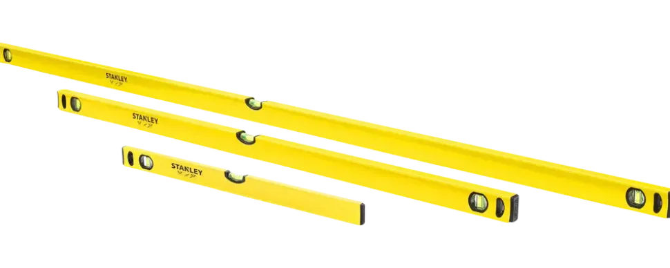 Vattenpass 60-120-200 cm 3 st