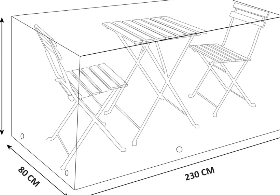 Överdrag för utemöbler - Caféset