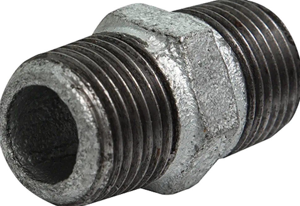 Övergångsnippel 3/4" - galvaniserad