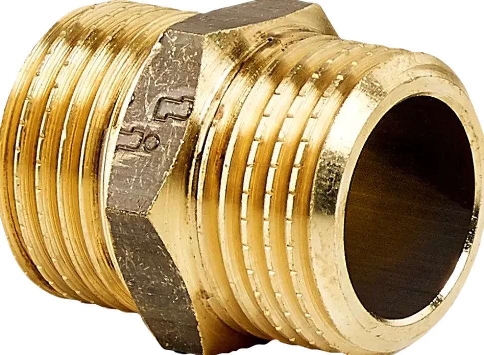 Övergångsnippelmässing 3/4"