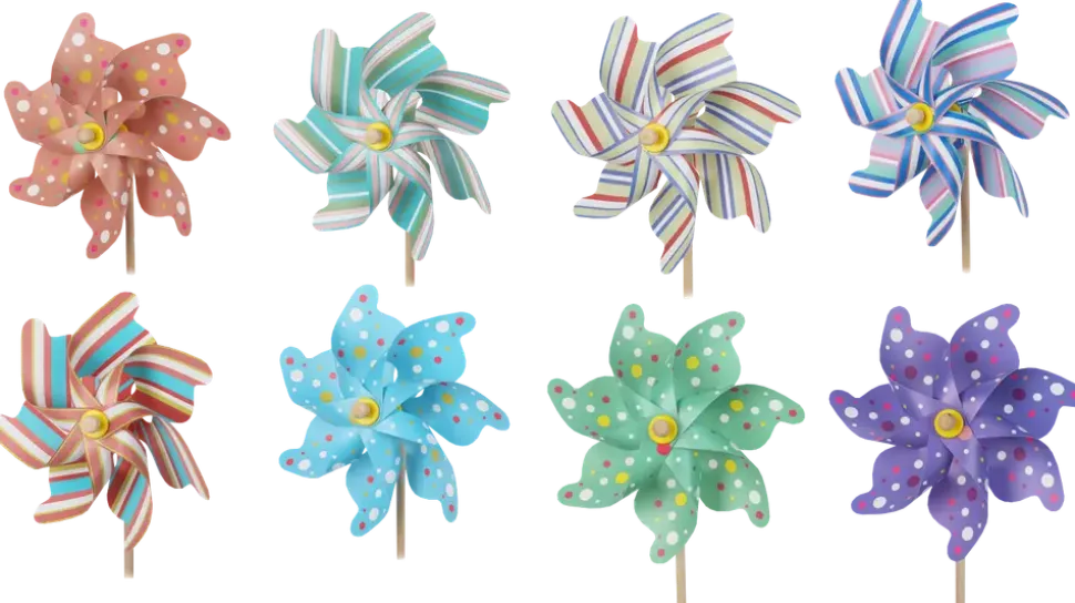 Vindsnurra blomma - 55 cm