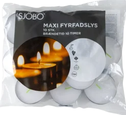 Värmeljus maxi 10 st