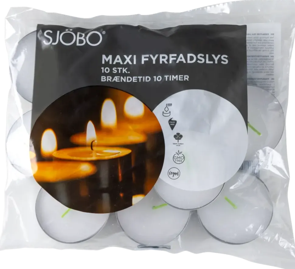 Värmeljus maxi 10 st