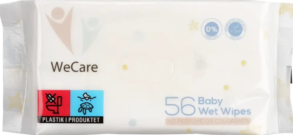 Våtservetter 56 st