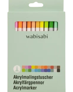Wabisabi Akrylmarkörer – 24 st.