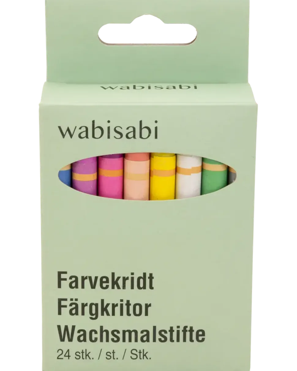 Wabisabi Färgkritor - 24-pack