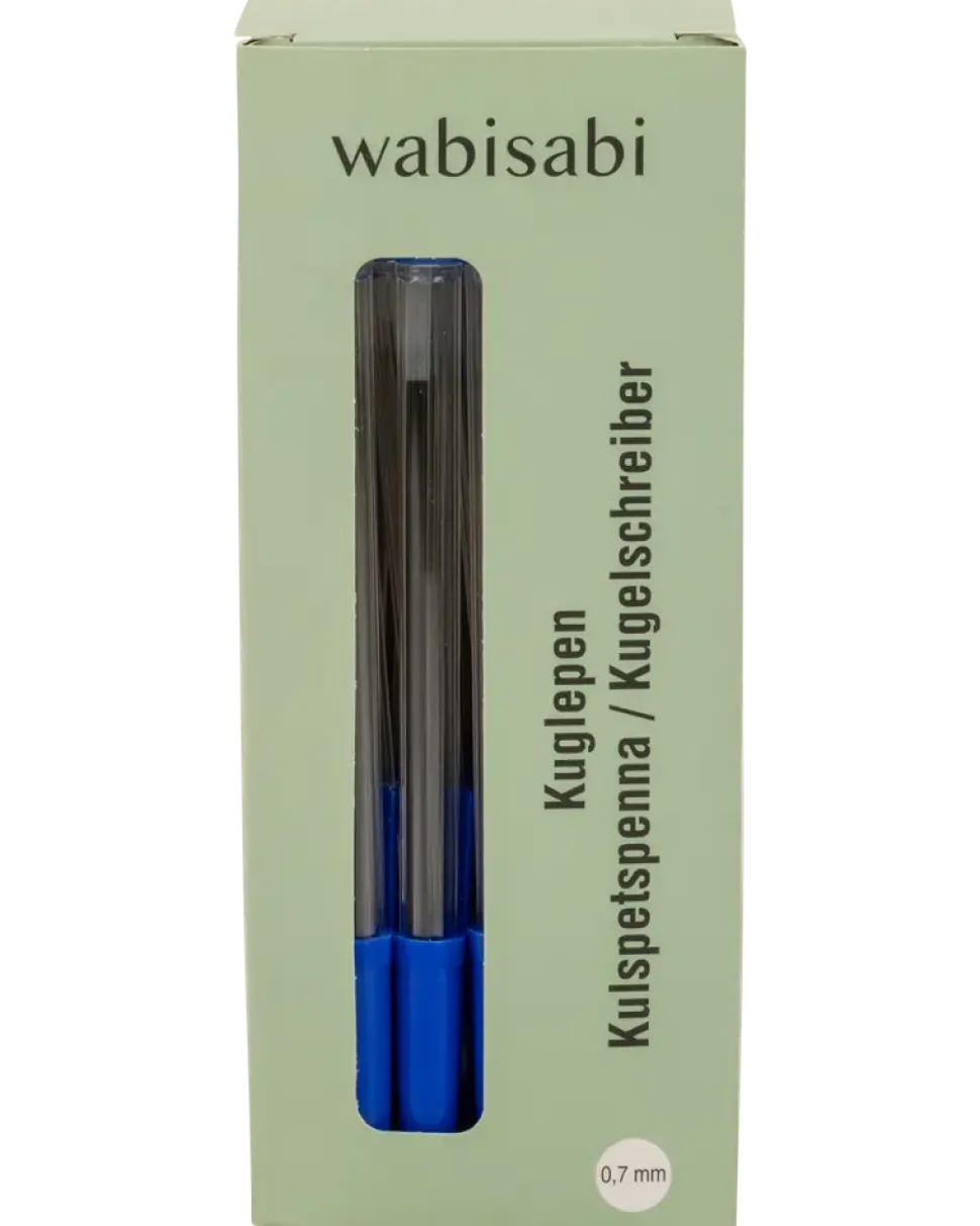 Wabisabi Kulspetspennor 0,7 mm – 50 st.