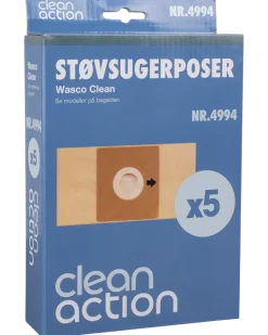 Wasco Clean Dammsugarpåsar för dammsugare 11S