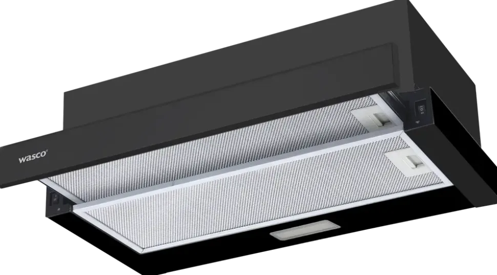 Wasco köksfläkt TH0460BL svart