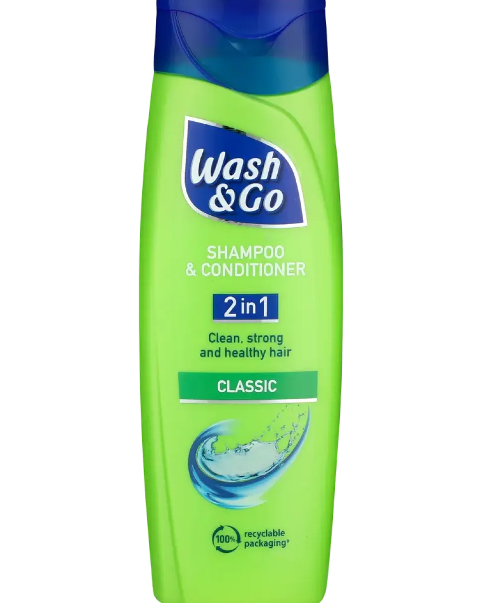 Wash&go shampoo classic 200ml