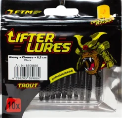 Wurmy Cheese 6,5 cm - Black