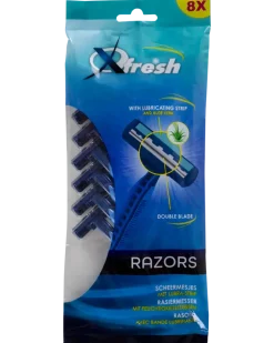 XQFRESH RAKHYVLAR MÄN 8 ST