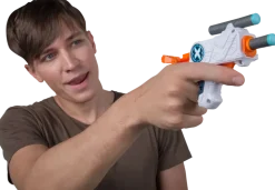 X-shot kickback pistol